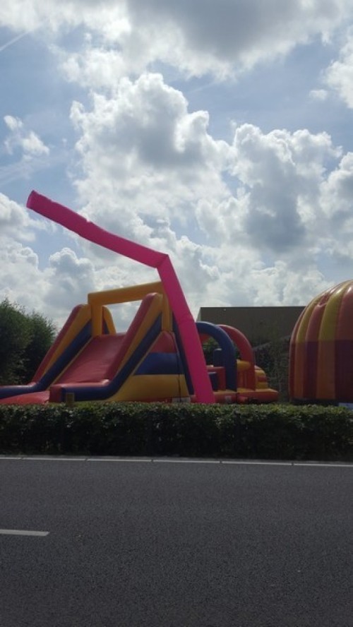 Skytube fluor roze 8m